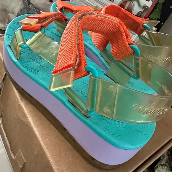 Mini Melissa Women Sandals size 9 - Picture 3 of 3